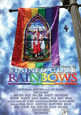 Poster Stained Glass Rainbows