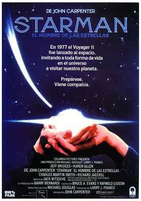 Poster Starman: El hombre de las estrellas