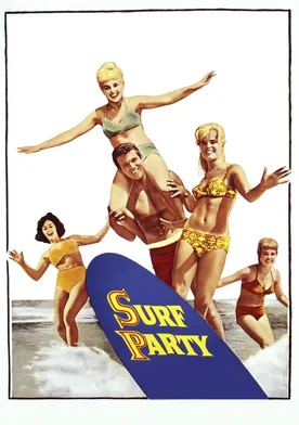 Poster Surf Party