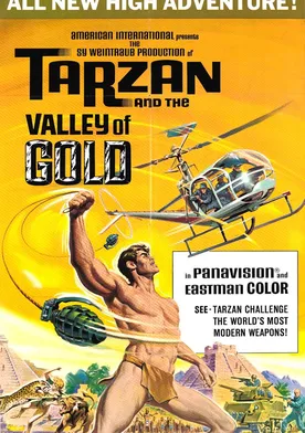 Poster de Tarzán en el Valle de Oro