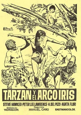 Poster Tarzán y el arco iris