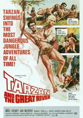 Poster Tarzán y el gran río