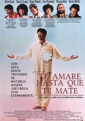 Poster Te amaré hasta que te mate