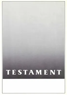 Poster Testamento