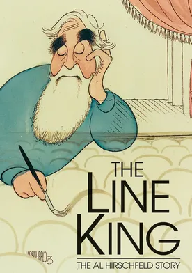 Poster The Line King: The Al Hirschfeld Story