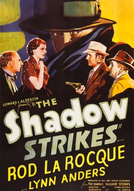 Poster de The Shadow Strikes