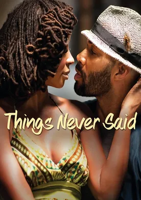 Poster Things Never Said