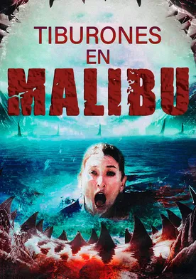 Poster Tiburones en Malibú