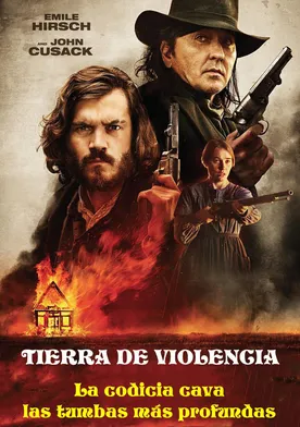 Poster Tierra de violencia