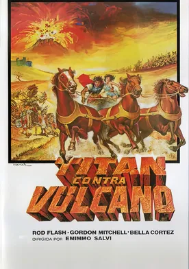 Poster Titán contra Vulcano