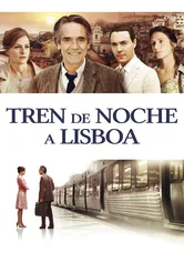 Poster Tren nocturno a Lisboa