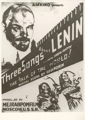 Poster Tres cantos para Lenin