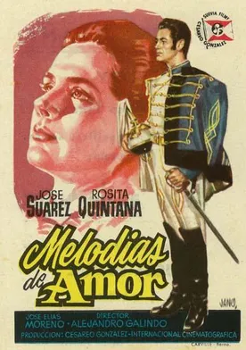 Poster Tres melodías de amor