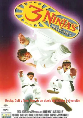 Poster Tres ninjas peleones