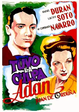 Poster de Tuvo la culpa Adán