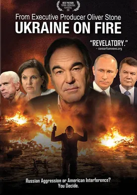 Poster Ukraine on Fire