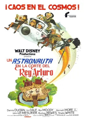 Poster Un astronauta en la corte del rey Arturo