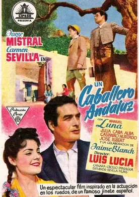 Poster Un caballero andaluz