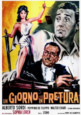 Poster de Un día en el juzgado