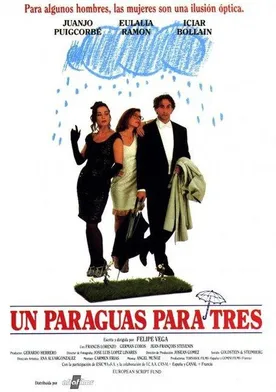 Poster Un paraguas para tres