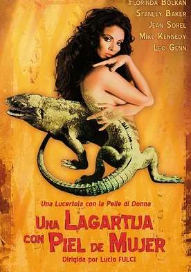 Poster Un reptil con piel de mujer