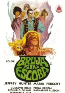 Poster Una bruja sin escoba