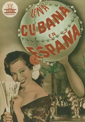 Poster de Una cubana en España
