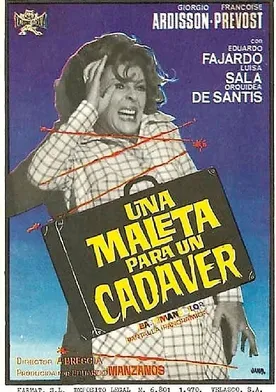 Poster Una maleta para un cadáver