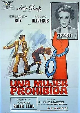 Poster Una mujer prohibida