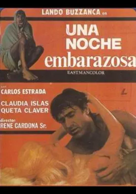 Poster Una noche embarazosa