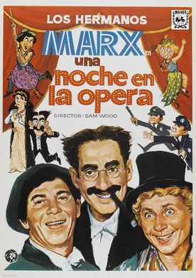 Poster Una noche en la opera