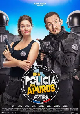 Poster Una policía en apuros