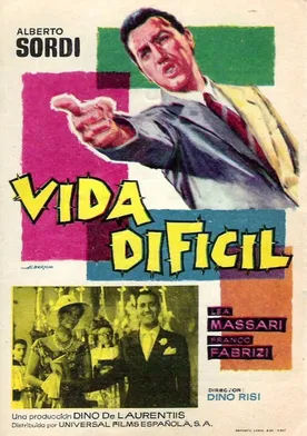 Poster Una vida difícil