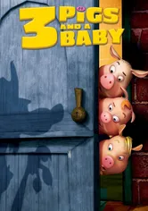 Poster Unstable Fables: 3 Pigs & a Baby