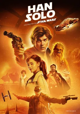 Poster Han Solo. Una historia de Star Wars