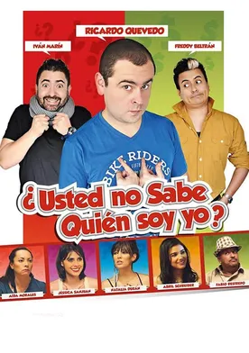 Poster Usted No Sabe Quien Soy Yo?