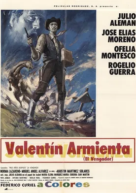 Poster Valentin Armienta el vengador