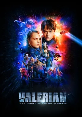 Poster Valerian y la ciudad de los mil planetas