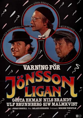 Poster de Varn!ng för Jönssonligan