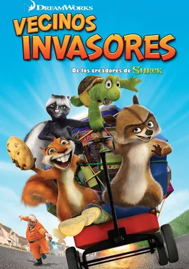 Poster Vecinos invasores