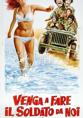 Poster de Venga a fare il soldato da noi