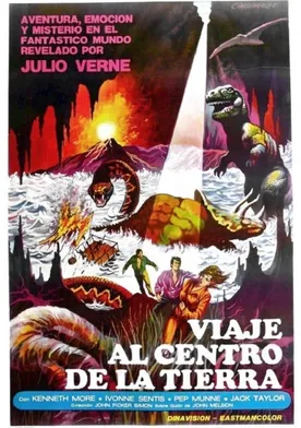 Poster Viaje al centro de la Tierra