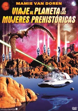 Poster Viaje al planeta de las mujeres prehistóricas