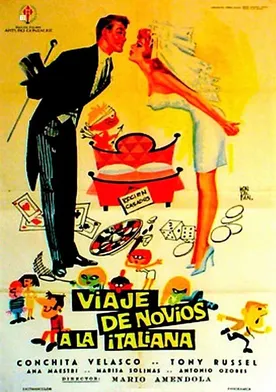 Poster Viaje de novios a la italiana