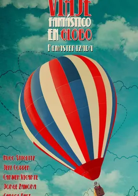 Poster Viaje fantástico en globo