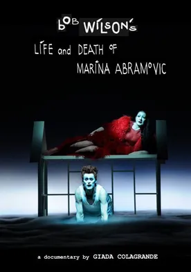 Poster Vida y muerte de Marina Abramovic, de Bob Wilson