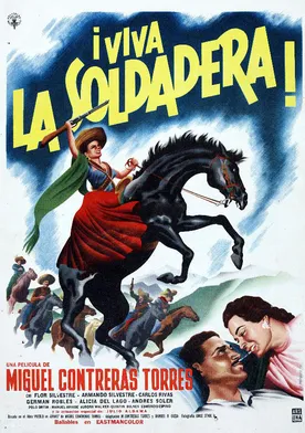 Poster ¡Viva la soldadera!