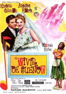 Poster Vivir de sueños