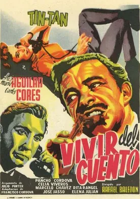 Poster Vivir del cuento