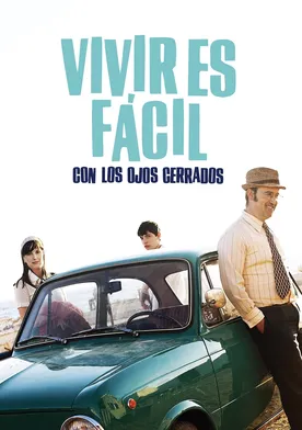 Poster Vivir es fácil con los ojos cerrados